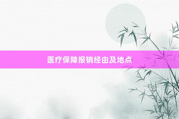 医疗保障报销经由及地点